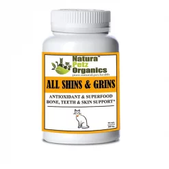 Natura Petz Organics All Shins & Grins Cat Supplement, 90 count