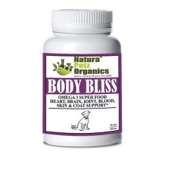 Natura Petz Organics Body Bliss Dog Supplement, 90 count