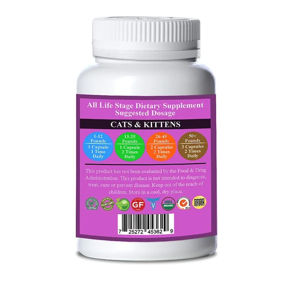 Natura Petz Organics Body Bliss Cat Supplement, 90 count 2 Natura Petz Organics Body Bliss Cat Supplement, 90 count - Image 2