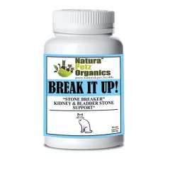 Natura Petz Organics Break It Up! Homeopathic Medicine for Stone Breaking for Cats