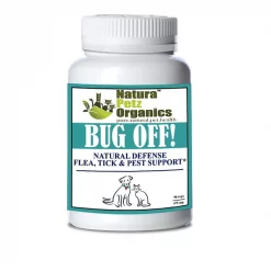 Natura Petz Organics Bug Off! Natural Defense Dog & Cat Supplement