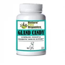 Natura Petz Organics Gland Candy Dog Supplement, 90 count