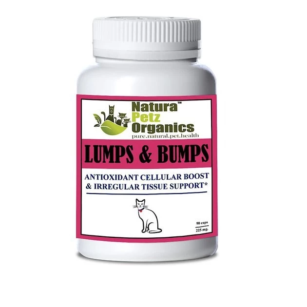 Natura Petz Organics Lumps & Bumps Capsules Cat Supplement, 90 count 1 Natura Petz Organics Lumps & Bumps Capsules Cat Supplement, 90 count
