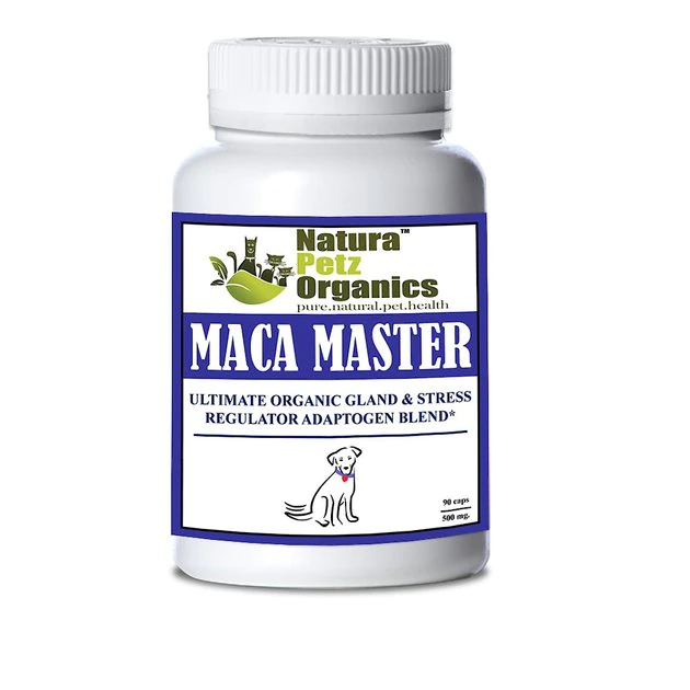 Natura Petz Organics Maca Master Dog Supplement, 90 count 1 Natura Petz Organics Maca Master Dog Supplement, 90 count