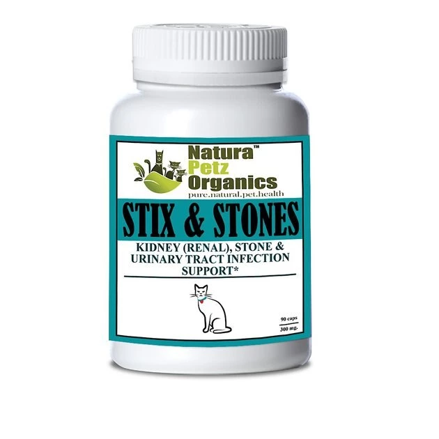 Natura Petz Organics Stix & Stones Cat Supplement, 90 count 1 Natura Petz Organics Stix & Stones Cat Supplement, 90 count