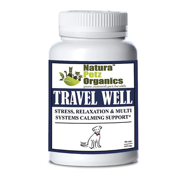 Natura Petz Organics Travel Well Dog Supplement, 90 count 1 Natura Petz Organics Travel Well Dog Supplement, 90 count