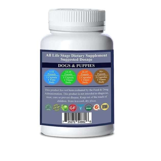 Natura Petz Organics Travel Well Dog Supplement, 90 count 2 Natura Petz Organics Travel Well Dog Supplement, 90 count - Image 2