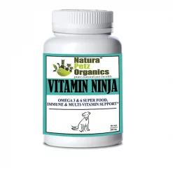 Natura Petz Organics Vitamin Ninja Dog Supplement, 90 count