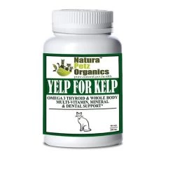 Natura Petz Organics Yelp For Kelp Cat Supplement, 90 count