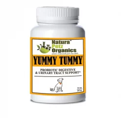 Natura Petz Organics Yummy Tummy Dog Supplement, 90 count