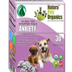 Natura Petz Organics Anxiety Starter Pack Dog Supplement, 30 count