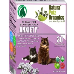 Natura Petz Organics Anxiety Starter Pack Cat Supplement, 30 count