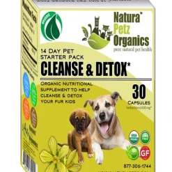 Natura Petz Organics Cleanse & Detox Starter Pack Dog Supplement, 30 count