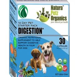 Natura Petz Organics Digestion Starter Pack Dog Supplement, 30 count