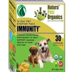 Natura Petz Organics Immunity Starter Pack Dog Supplement, 30 count