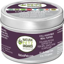 Natura Petz Organics Coll-Again Cat Supplement, 4-oz jar