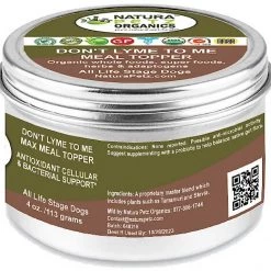 Natura Petz Organics Don't Lyme To Me Homeopathic Medicine for Lyme Disease for Dogs, 4-oz jar -Natura Petz Organics Sales 2022 314161 PT2. SY630 V1635774091
