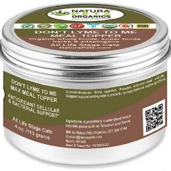 Natura Petz Organics Don't Lyme To Me Homeopathic Medicine for Lyme Disease for Cats, 4-oz jar 6 Natura Petz Organics Don't Lyme To Me Homeopathic Medicine for Lyme Disease for Cats, 4-oz jar -Natura Petz Organics Sales 2022 314163 PT2. SY630 V1635773783