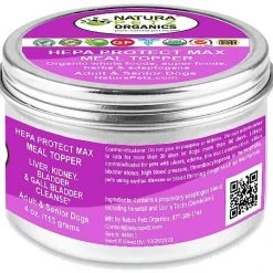 Natura Petz Organics Hepa Protect Max Dog Supplement, 4-oz jar -Natura Petz Organics Sales 2022 314165 PT2. SY630 V1635774383