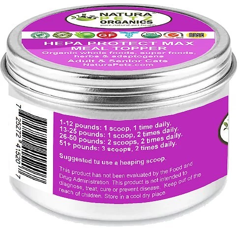 Natura Petz Organics Hepa Protect Max Cat Supplement, 4-oz jar 2 Natura Petz Organics Hepa Protect Max Cat Supplement, 4-oz jar - Image 2