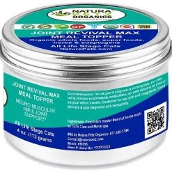 Natura Petz Organics Joint Revival Max Cat Supplement, 4-oz jar 6 Natura Petz Organics Joint Revival Max Cat Supplement, 4-oz jar -Natura Petz Organics Sales 2022 314179 PT2. SY630 V1635774084