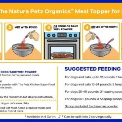 Natura Petz Organics Stix & Stones Cat Supplement, 4-oz jar -Natura Petz Organics Sales 2022 314203 PT3. SY630 V1635773481