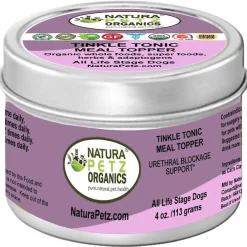 Natura Petz Organics Tinkle Tonic Dog Supplement, 4-oz jar