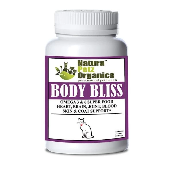 Natura Petz Organics Body Bliss Cat Supplement, 150 count 1 Natura Petz Organics Body Bliss Cat Supplement, 150 count
