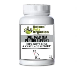 Natura Petz Organics Coll Again Collagen Peptide Cat Supplement, 90 count