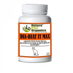 Natura Petz Organics Dia-Beat-It Cat Supplement, 90 count