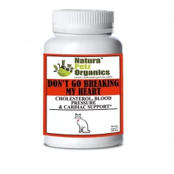 Natura Petz Organics Don't Go Breaking My Heart Cat Supplement, 90 count