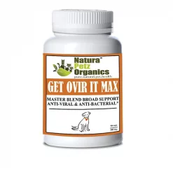 Natura Petz Organics Get Ovir It Dog Supplement, 90 count