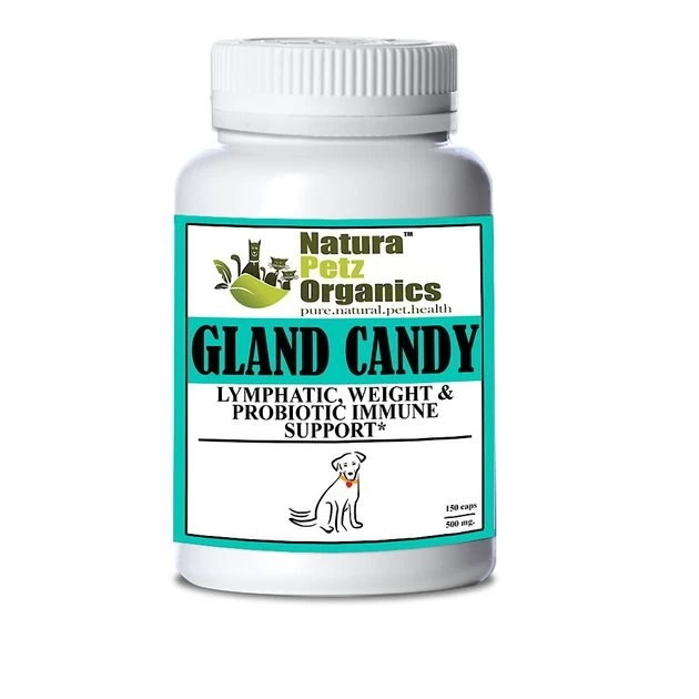 Natura Petz Organics Gland Candy Dog Supplement 1 Natura Petz Organics Gland Candy Dog Supplement
