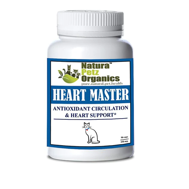 Natura Petz Organics Heart Master Cat Supplement, 90 count 1 Natura Petz Organics Heart Master Cat Supplement, 90 count
