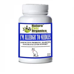 Natura Petz Organics I'm Allergic To Needles Cat Supplement, 150 count