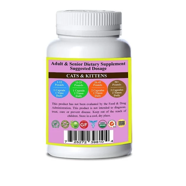 Natura Petz Organics Immune Warrior Max Cat Supplement 2 Natura Petz Organics Immune Warrior Max Cat Supplement - Image 2