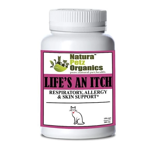 Natura Petz Organics Life's An Itch! Cat Supplement, 150 count 1 Natura Petz Organics Life's An Itch! Cat Supplement, 150 count