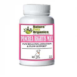 Natura Petz Organics Pancrea Rightis Homeopathic Medicine for Pancreatitis for Dogs, 90 count