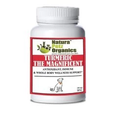 Natura Petz Organics Turmeric The Magnificent Dog Supplement