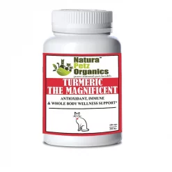 Natura Petz Organics Turmeric The Magnificent Cat Supplement, 150 count