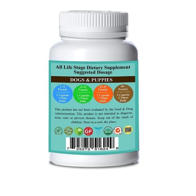 Natura Petz Organics Vitamin Ninja Dog Supplement, 150 count 2 Natura Petz Organics Vitamin Ninja Dog Supplement, 150 count - Image 2