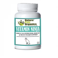 Natura Petz Organics Vitamin Ninja Cat Supplement, 150 count