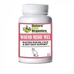 Natura Petz Organics Wound Medic Max Cat Supplement, 90 count