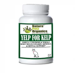 Natura Petz Organics Yelp For Kelp Cat Supplement, 150 count